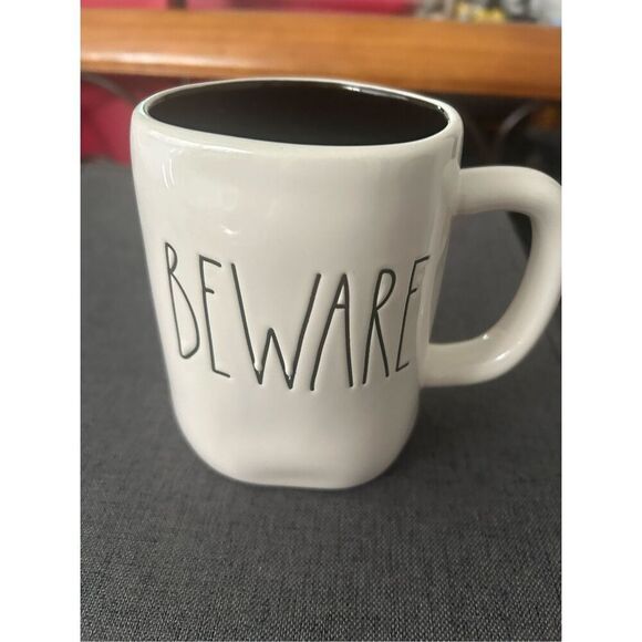 Rae Dunn Beware Black Inside - Picture 2 of 2